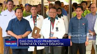 Dag Dig Dug! Prabowo Ternyata Takut Disuntik