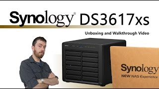 The Synology DS3617xs NAS 12-Bay Desktop Enterprise Unboxing and Walkthrough