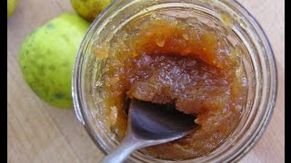 Варенье из айвы с грецкими орехами на зиму