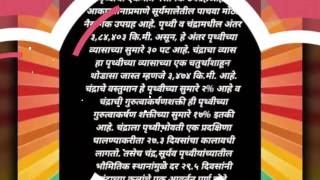 Moon_Phases and Tithis चंद्राच्या कला व तिथी