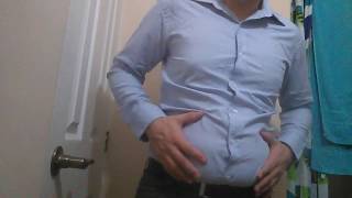 I can suck my belly again!