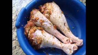 Coxas de Peru ao Forno