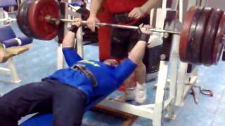Press banca 210kg -5rep.