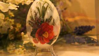 Jajka Molka-Decoupage