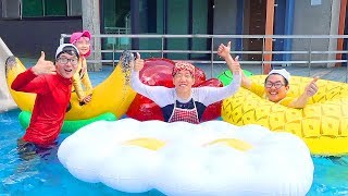 โบรัมเล่นกับของเล่นแปลกใจIce Cream nya Hilang
