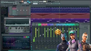 USING FORTNITE THEME FOR BEAT [FL STUDIO] - 2 minute run through