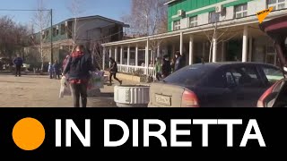 Azov, arriva popolazione civile di Donbass