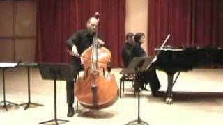 Thierry Barbé plays Bottesini ROMANZA PATETICA