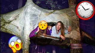 НОЧЬ в доме из Пленки НА ДЕРЕВЕ ГОСТЬ АЛОЯ ВЕРА | Elli Di