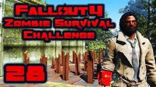 Let's Play Fallout 4: Zombie Survival Challenge - Part 28 - To And Fro