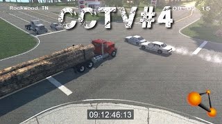 BeamNG.Drive - CCTV Crash Compilation #4 (Traffic Intersection Crashes)