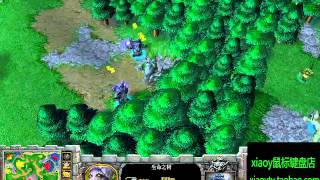 【HD百大专题】魔兽争霸3 第78部 飘逸乱矿之王 HaSuObs vs Moon TM