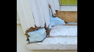 Two Hour Rotted Window Sill Repair