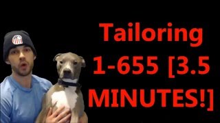 WoW WoD 6.2.4 [DRAENOR TAILORING 1-655 in 3.5 MINUTES!] + Extra Cloth w Cloth Scavenging!