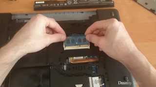 Установка ОЗУ на ноутбук  HP Probook 470