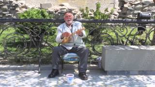 Singer in Mtskheta, Georgia