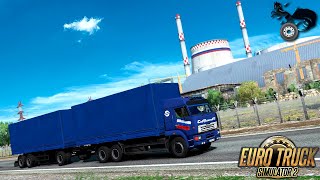 ETS2 1.36 - RoExtended - Kamaz 65117 - Naroulia (through Chernobyl) to Bila Tserkva