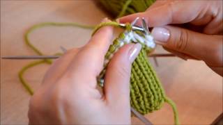 Вязаные варежки - это просто! Knitted mittens - it"s easy!