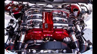 Дрифт-гараж - 2й сезон серия 2 - установка твин-турбо на ДВС Nissan 500 л.с.