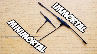 Крошечная антенна на 900MHz - обманули физику? [TBS Minimortal T]