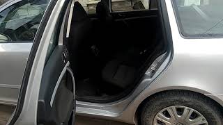 Skoda Octavia A5 замена заднего воздуховода салона