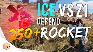 ICE vs Z1 - RAID DEFENCE 250+ ROCKET 4v8