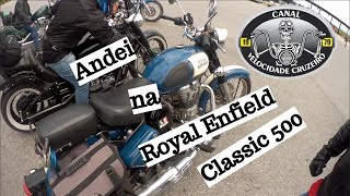 Andei na Royal Enfield Classic 500 | Canal Velocidade Cruzeiro
