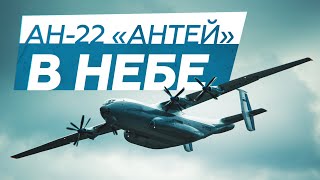 Под Тверью прошли полёты Ан-22 «Антей» — видео