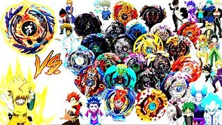 SS DRAIN FAFNIR vs ALL BEYBLADE GOD LAYERS-Let's test it!Beyblade Burst Battle Evolutionベイブレードバースト神