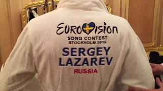 Филипп Киркоров вручат халат Сергею Лазареву перед Евровидением!
