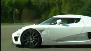 Porsche 911(997) Turbo TTR Switzer P750 VS. Koenigsegg CCX(850 hp) Roll on