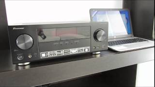 Receptor AV Pioneer VSX: Escuchar música del PC sin cables