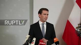 Austria: Kurz rejects corruption allegations, plans to remain in office