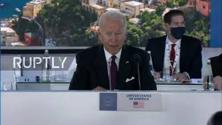 Italy: Biden calls for diversification of supply chain at event on G20 sidelines