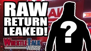 Ex WWE Personality Threatens To Shoot Himself, WWE Raw RETURN LEAKED?! | WrestleTalk News Aug. 2018