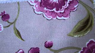 Цветы на сером фоне (GM GRIGIO FIORI MAGENTA) кат.А - spexi.ru
