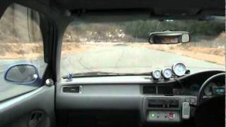 2011/1/5 YZサーキット 本コース シビック(EG6) 車載