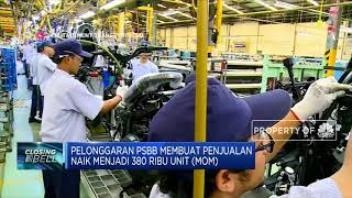 Penjualan Sepeda Motor Naik 20%