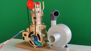 Engine Using Powerful Water Pump