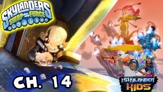 Let's Play Skylanders Swap Force: Fantasm Forest (Chapter 14) Kaos Mini Battle - Dad Son Co-Op