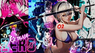 САМУРАЙША СНЕЖКА И ГЛЮКИ В ХАЛАТАХ ► Katana ZERO #2 ► Прохождение на русском
