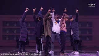 BTS (방탄소년단) Rehearsal Stage CAM 'Best of Me' @4th MUSTER #2018BTSFESTA