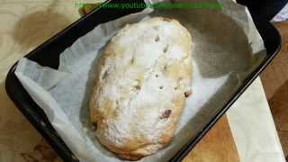 Штоллен Stollen Christstollen с изюмом и цукатами в шампанском Штоллен немецкий рецепт