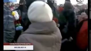 КРЫМ! Встреча героев бойцов ''Беркута'' в Севастополе