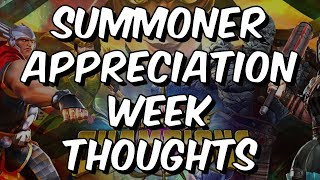 Summoner Appreciation Week Thoughts - Bit Disappointing? - Marvel Contest Of Champions