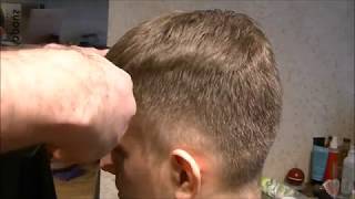 Мужская модельная стрижка. Men's haircut