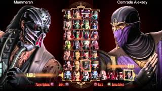 Mortal Kombat 9 -Турнир MFA2015 - Mummerah(Kabal) vs Comrade Aleksey(Freddy Krueger) Loser Final