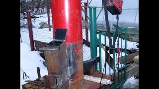 дровяная РАКЕТНАЯ ПЕЧЬ ( 2) ROCKET STOVE часть 1