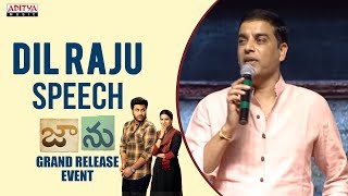 Dil Raju Speech | Dil Raju Thanks To Darling Prabhas @ Jaanu Grand Release Event LIVE