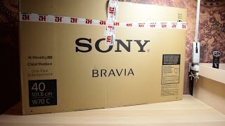 Sony KDL-40W705C - Обзор